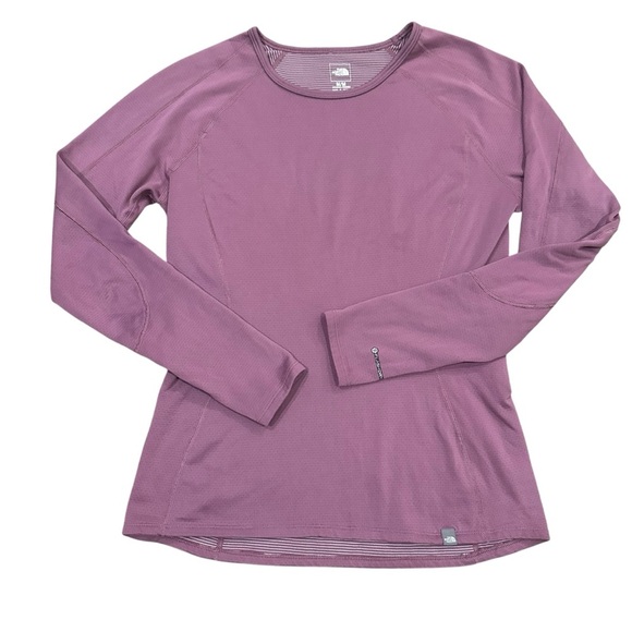 The North Face Women’s Long Sleeve Base Layer Top M | Purple - Picture 1 of 5